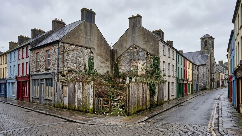 Where Ireland Actually Builds: The Geography of What Gets Through